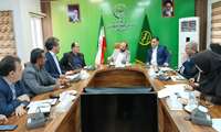 نشست و بررسی مسائل و مشکلات پرسنلی و اداری با حضور سیدحمزه رضوی، مدیرکل امور اداری در سازمان جهاد کشاورزی استان گیلان