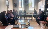 نشست صمیمی ریاست سازمان جهاد کشاورزی استان مرکزی با کارکنان مدیریت جهاد کشاورزی شهرستان دلیجان