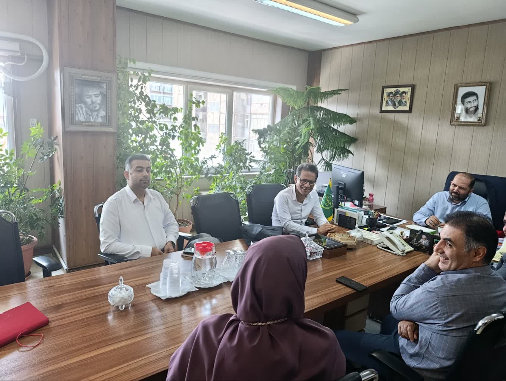 نشست امور اداری سازمان جهاد کشاورزی  استان بوشهر با حضور مدیریت اداری ستاد