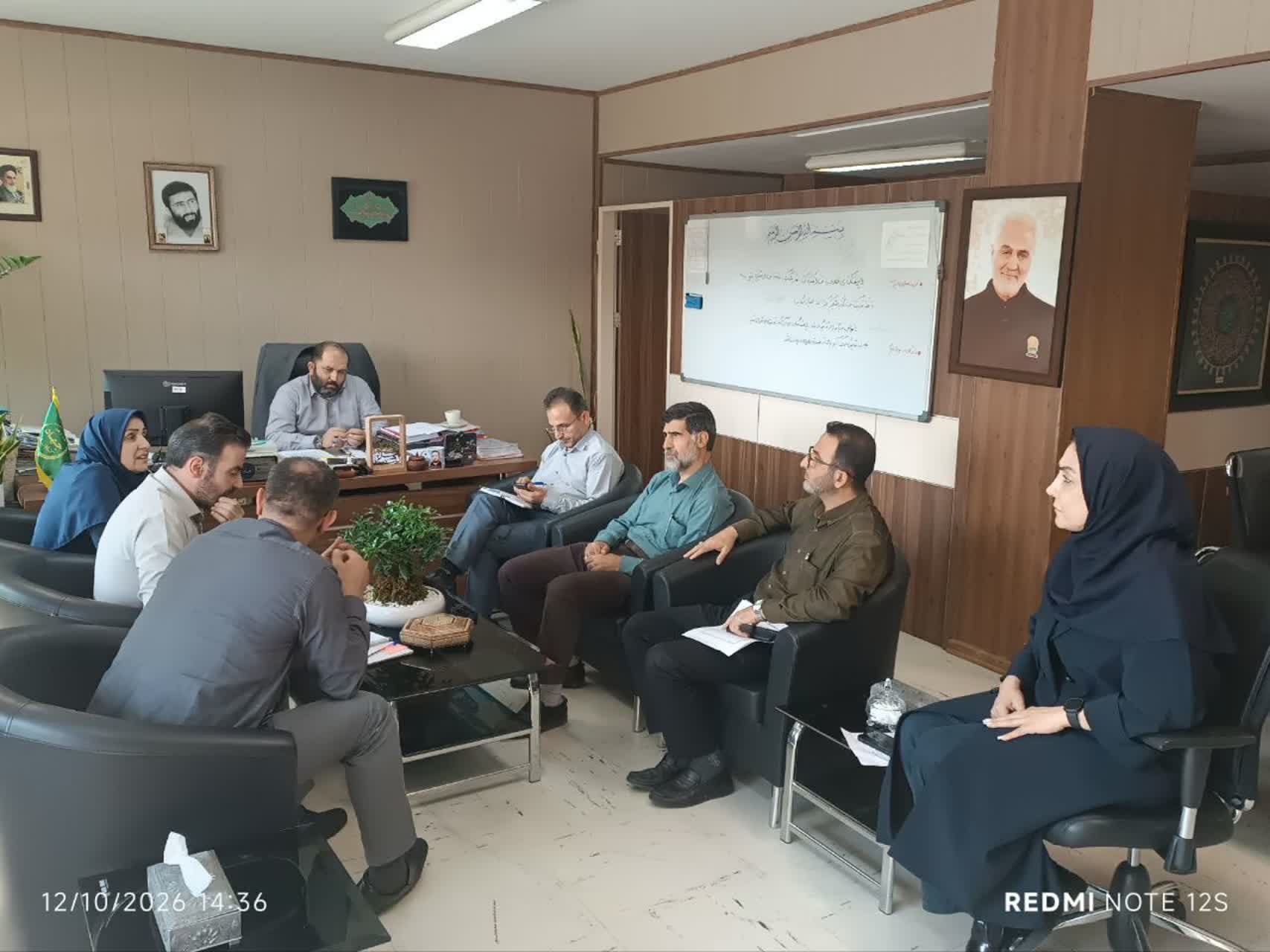 بررسی نحوه اجرای طرح ارزیابی مدیریت‌های امور اداری دستگاه‌های وابسته و تابعه
