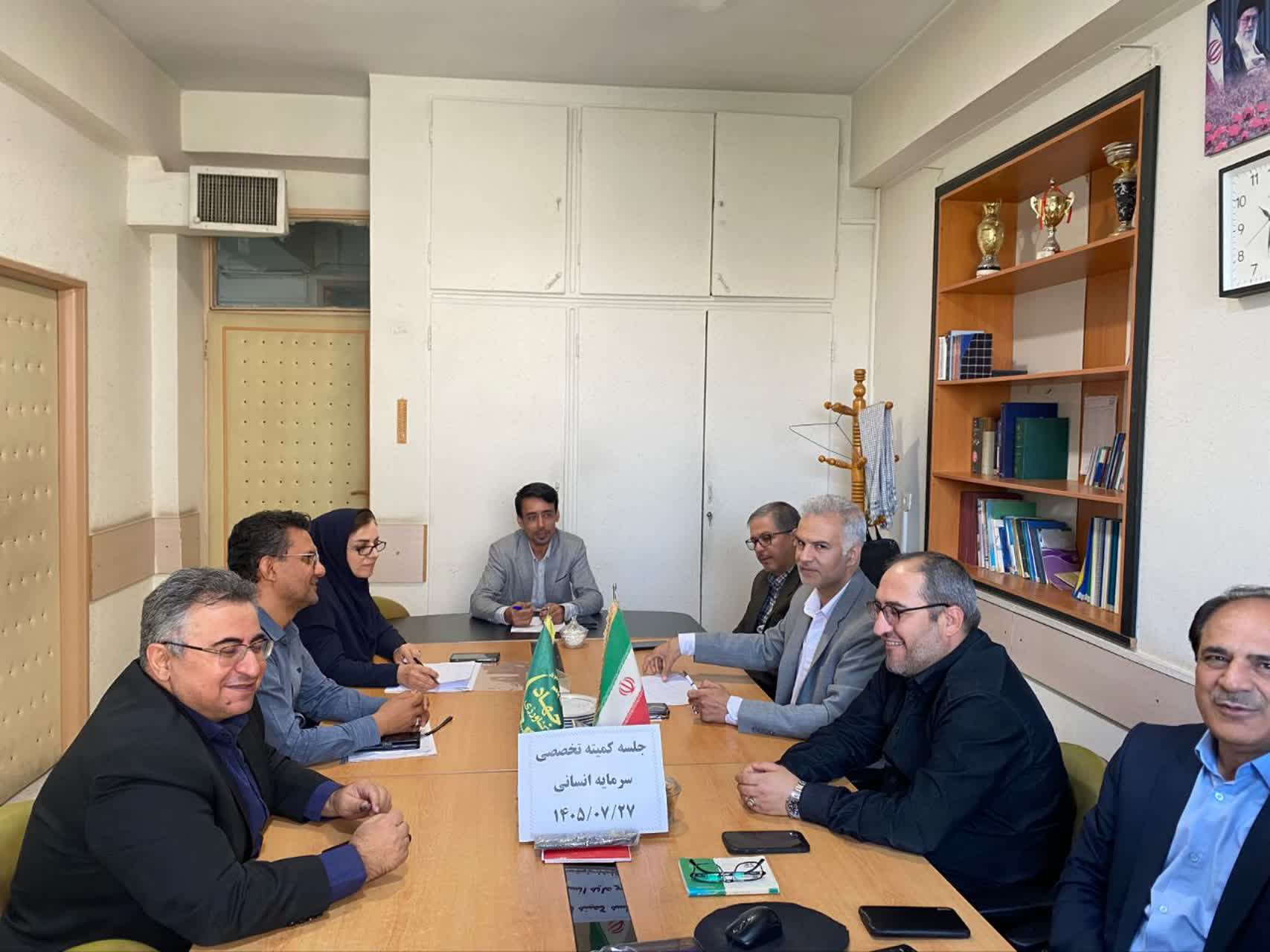برگزاری ششمین جلسه  تخصصی کمیته سرمایه انسانی سازمان جهادکشاورزی خراسان شمالی 