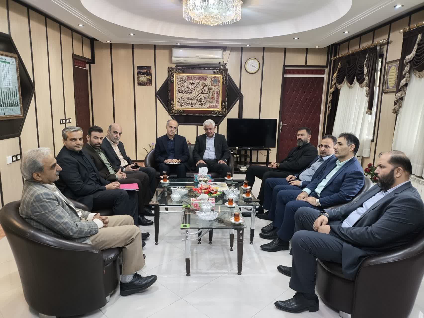 بررسی چالش‌های منابع انسانی و زیرساخت‌های اداری سازمان چای کشور در دیدار با مدیرکل امور اداری